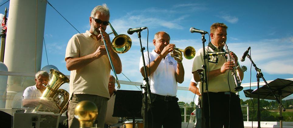 Gosen Gla'jazz fra Hamar, onsdag 26. mai - Skibladner